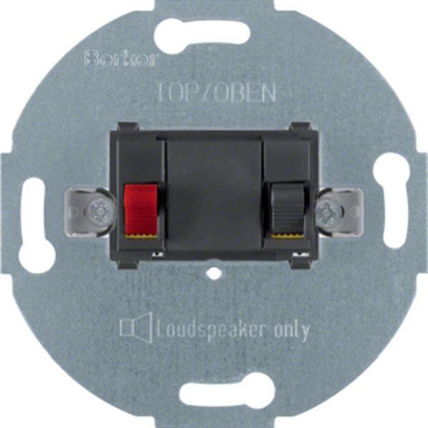 Berker Modul-Einsätze Lautsprecheranschl.do. an