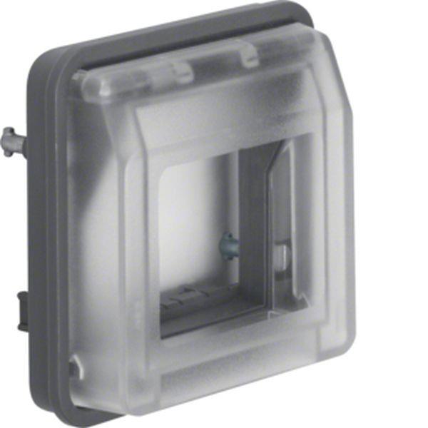 Berker Adapter-Einsa mit KD f Gerät 45x45mm W.1