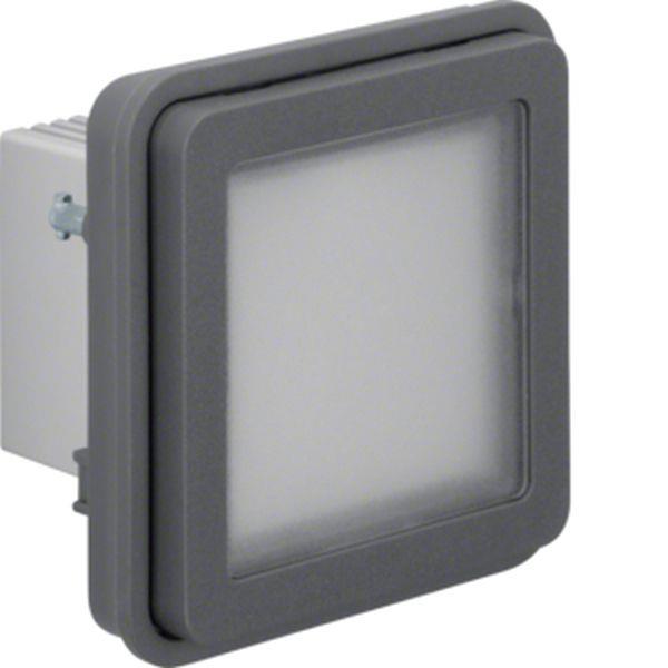 Berker LED-Signallicht-Einsatz blau W.1 grau