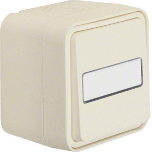 Berker Wechselschalter mit BF AP W.1 pw LT