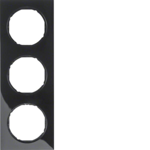 Berker Rahmen 3fach R.3 schw