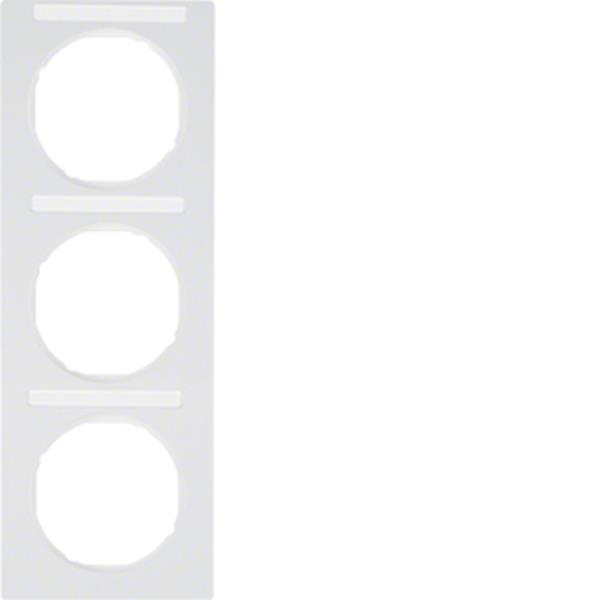 Berker Rahmen 3fach mit BF senk R.X pw