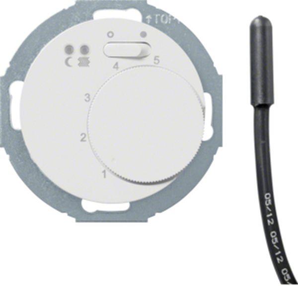 Berker Fußbodentemp m Z-St ReKno u 2 Ln R.Cl pw