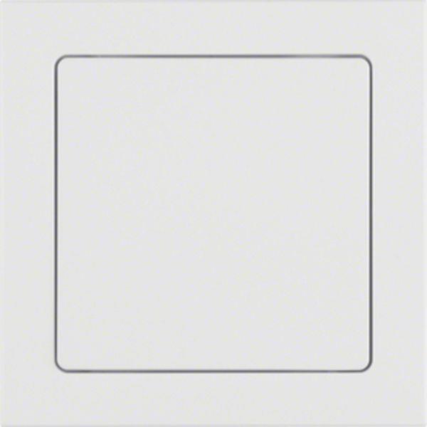 Berker Netzteil mit Rahmen Q.3 polarweiß samt