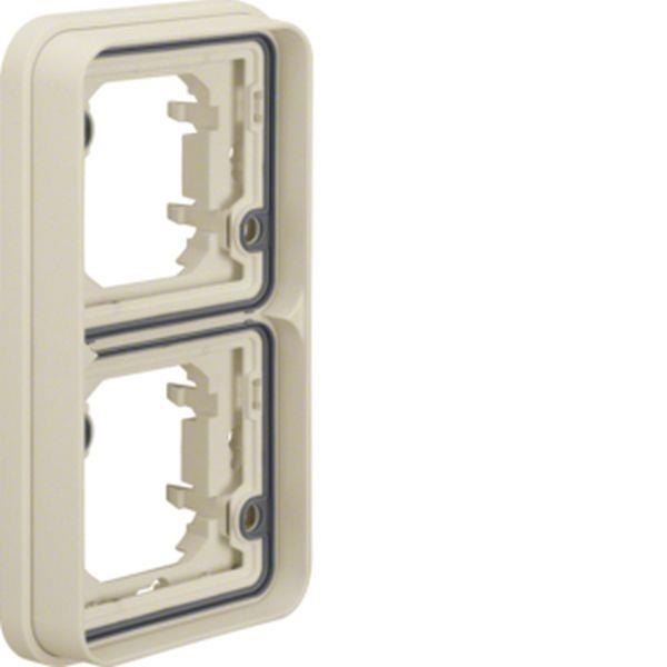 Berker Rahmen 2f senk UP W.1 pw