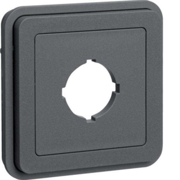 Berker Abdeckung m. Stecköffnung Ø22.5mm W.1 gr