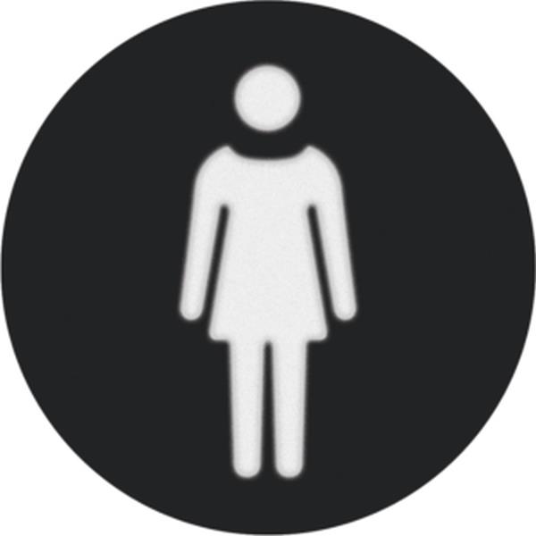 Berker Folie f rundes LED-Signallicht Sym Frau