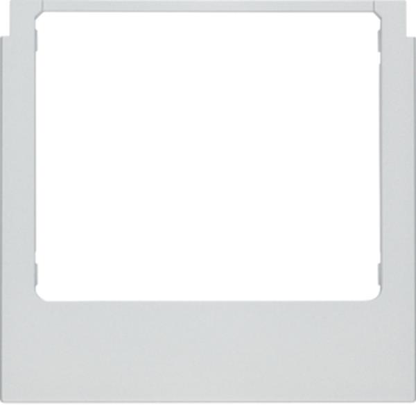 Berker Designrahmen eckig alu matt lackiert