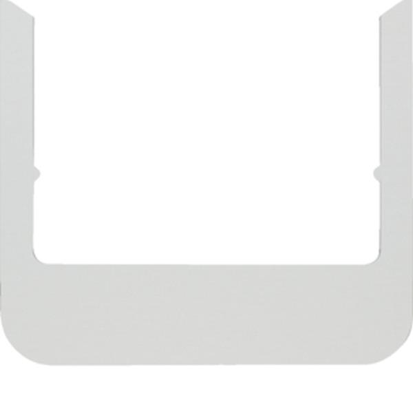 Berker Designrahmen rund Aluminium eloxiert