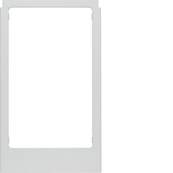 Berker Designrahmen eckig große Ausf. Alu matt