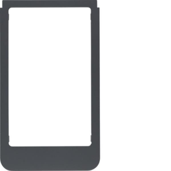 Berker Designrahmen rund große Ausf. anth matt