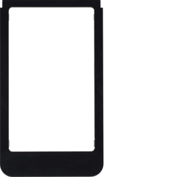 Berker Designrahmen rund große Ausf. sw glän