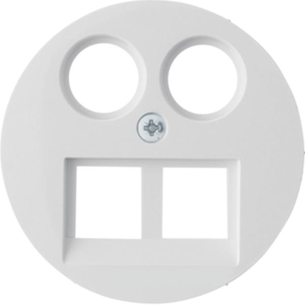 Berker Zentralstück für 2f UAE TV FM Hw R.x pw Berker Zentralstück für 2f UAE TV FM Hw R.x pw