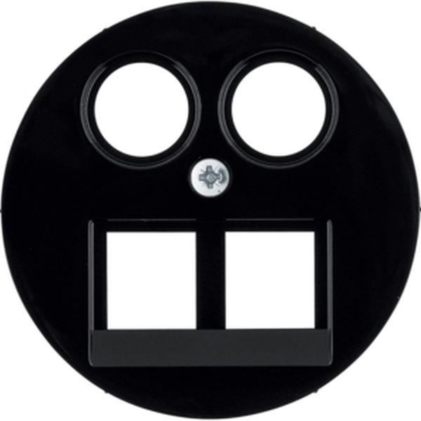 Berker Zentralstück für 2f UAE TV FM Hw R.x sw Berker Zentralstück für 2f UAE TV FM Hw R.x sw