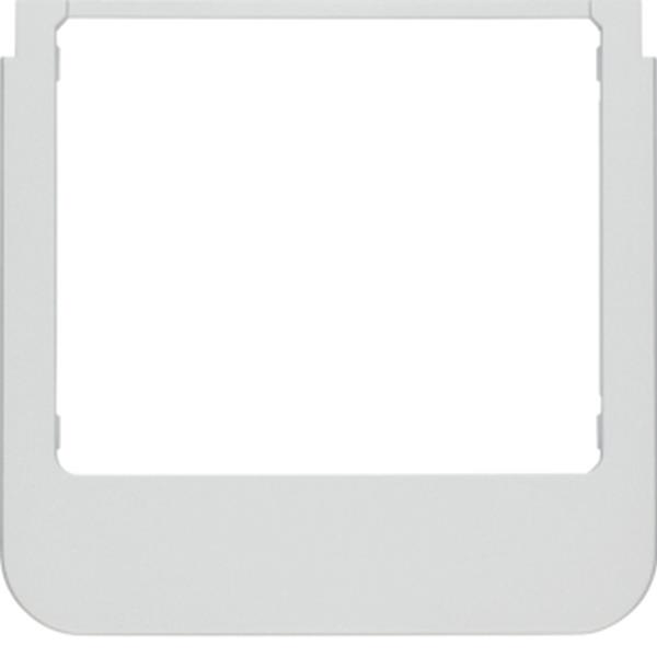 Berker Designrahmen rund alu matt lackiert Berker Designrahmen rund alu matt lackiert