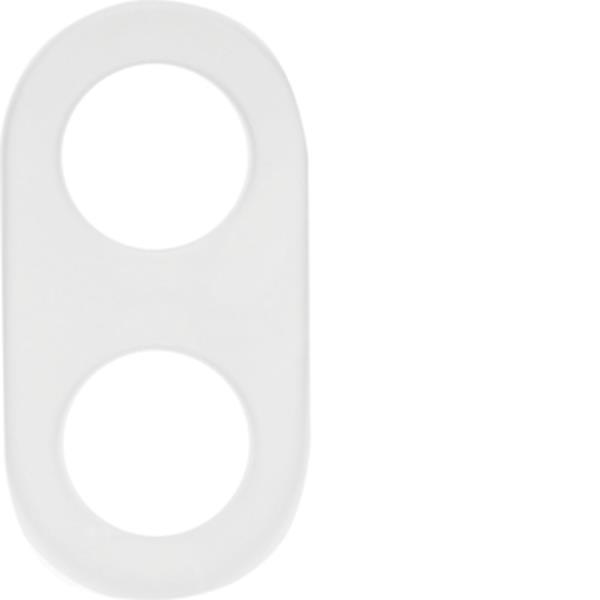 Berker Serie Glas, Rahmen 2fach f. HWM Berker Serie Glas, Rahmen 2fach f. HWM