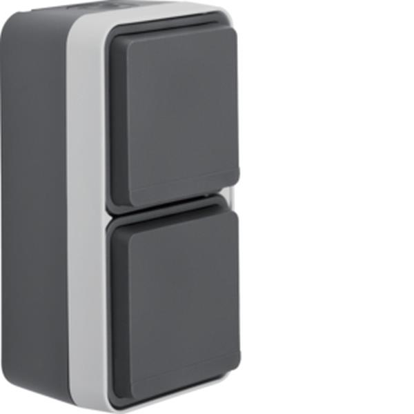 Berker Steckd. SCHUKO 2f senk KD erh.BS  W.1 gr