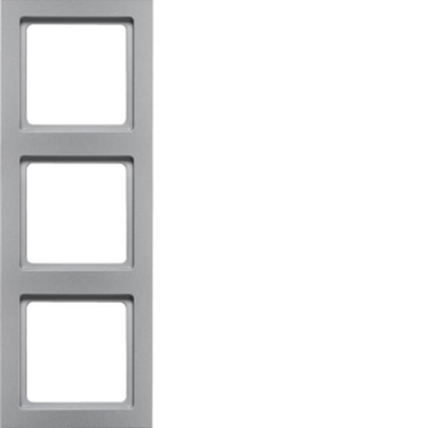 Berker Rahmen 3fach Q3 Alu Lack Berker Rahmen 3fach Q3 Alu Lack