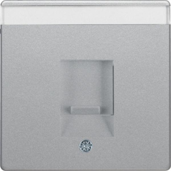 Berker Zentralstück m Staubs u BF Q.x alu samt Berker Zentralstück m Staubs u BF Q.x alu samt