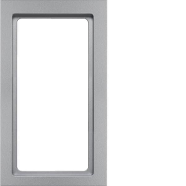 Berker Rahmen 1f m groß Ausschnitt Q.3 alu Berker Rahmen 1f m groß Ausschnitt Q.3 alu