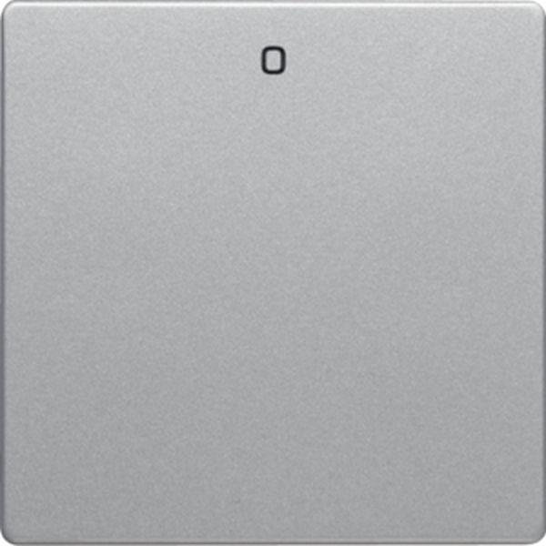 Berker Wippe m Aufdruck 0 Q.x alu samt lack Berker Wippe m Aufdruck 0 Q.x alu samt lack