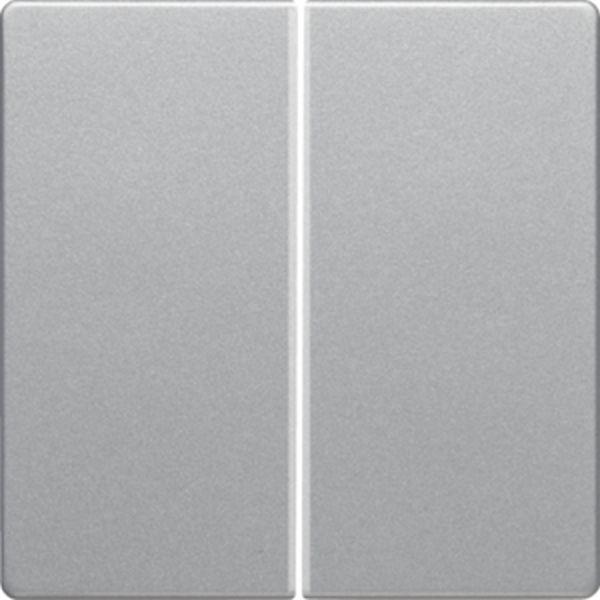 Berker KNX-Funk Taste 2f quickl Q.x alu Berker KNX-Funk Taste 2f quickl Q.x alu