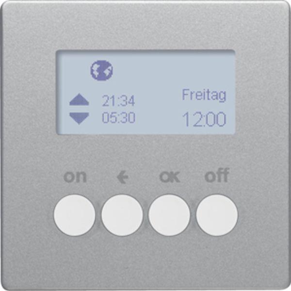 Berker KNX-Funk Zeitsch.uhr quickl Q.x alu Berker KNX-Funk Zeitsch.uhr quickl Q.x alu