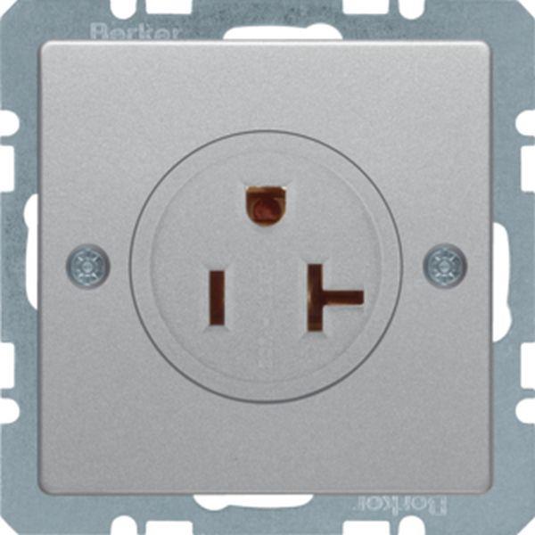 Berker Steckdose SK NEMA 5-20 R Q.x alu Berker Steckdose SK NEMA 5-20 R Q.x alu