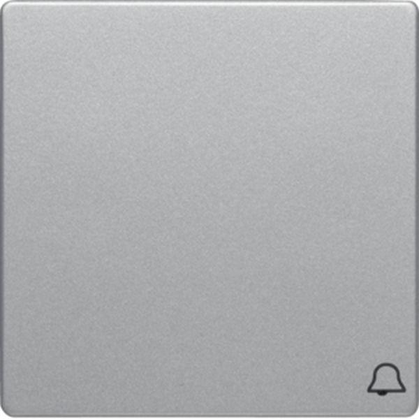 Berker Wippe mit Aufdr Symbol Klingel Q.x alu Berker Wippe mit Aufdr Symbol Klingel Q.x alu