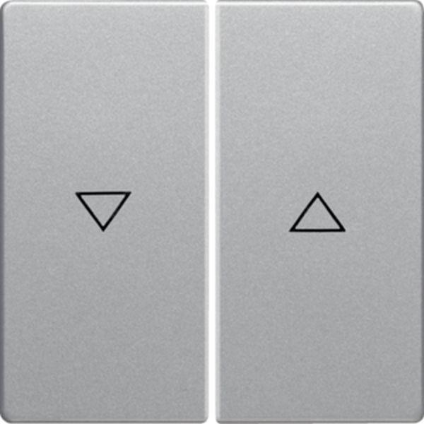 Berker Wippen m Aufdruck Symbol Pfeil Q.x alu Berker Wippen m Aufdruck Symbol Pfeil Q.x alu