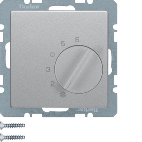 Berker Temperaturregler We m Z-St Q.x Alu Berker Temperaturregler We m Z-St Q.x Alu