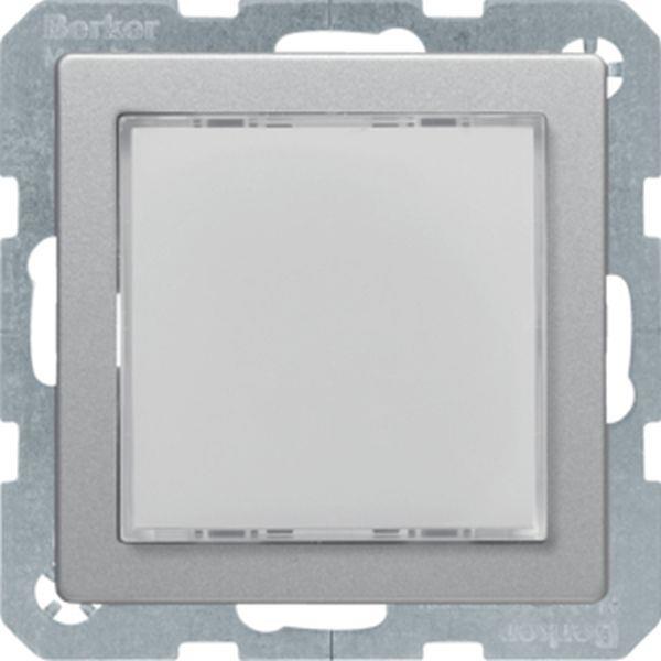 Berker LED-Signallicht RGB Q.x alu matt Berker LED-Signallicht RGB Q.x alu matt