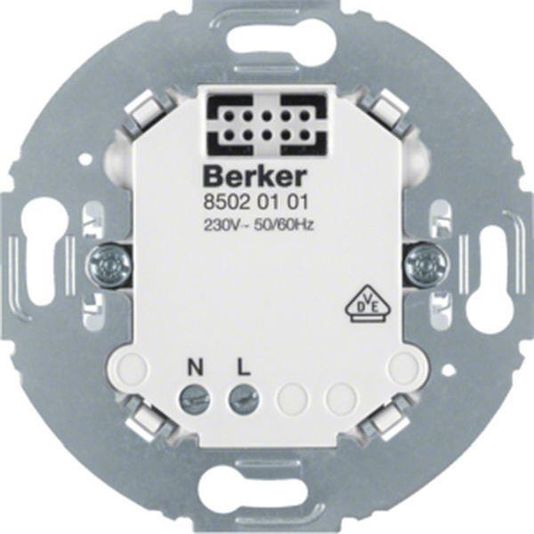 Berker Netz-Einsatz f. KNX-Funk Aufs. Tragr.Rnd Berker Netz-Einsatz f. KNX-Funk Aufs. Tragr.Rnd