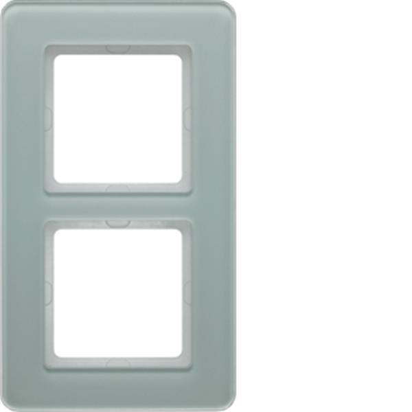 Berker Rahmen 2fach Q.7 Glas pw Berker Rahmen 2fach Q.7 Glas pw