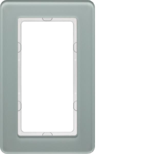 Berker Rahmen 1f m groß Ausschnitt Q.7 Glas pw Berker Rahmen 1f m groß Ausschnitt Q.7 Glas pw