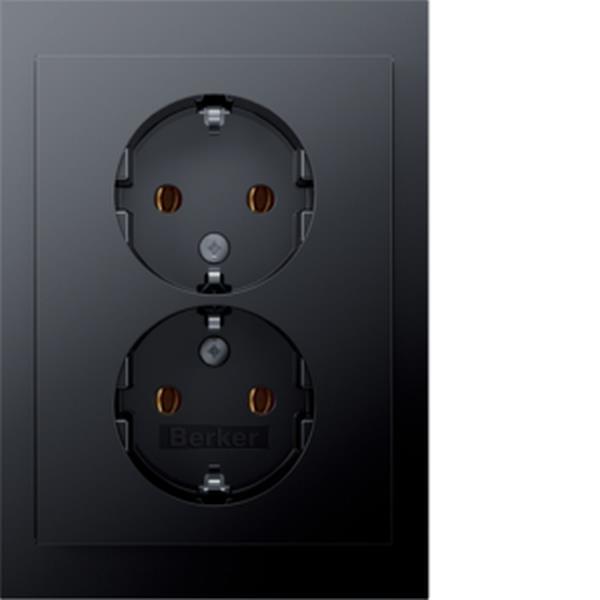 Berker D-Steckdose SCHUKO m ADP K.1 anth ma la Berker D-Steckdose SCHUKO m ADP K.1 anth ma la