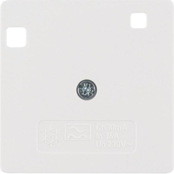 Berker Z-PL F FI-SZ-Schalter pw glänzend