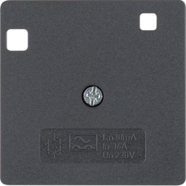 Berker Z-PL F FI-SZ-Schalter anth matt