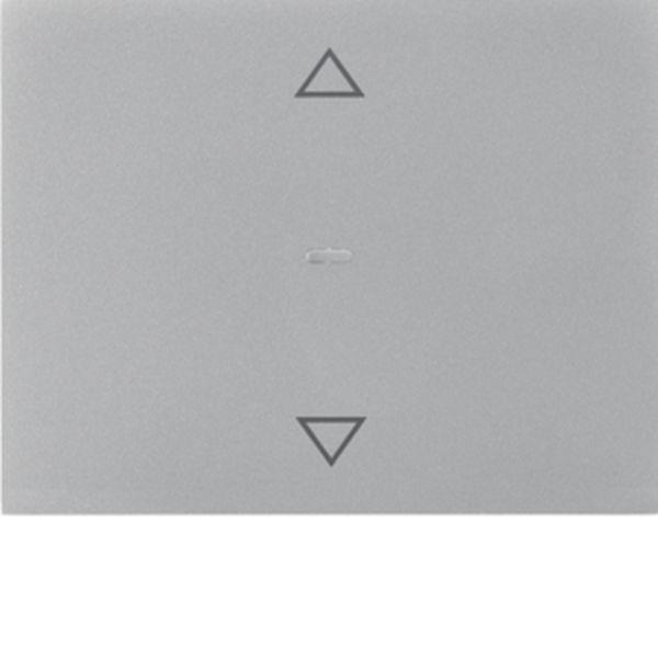 Berker Abdeck. Tast.-M. 1f. Pfeil K.x edelst.