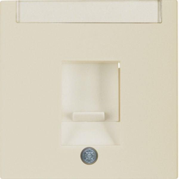 Berker Z-Stk 1f m Staubschutzsch. S.1, w gl.