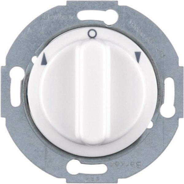 Berker Jal-Drehsch,2p , Z-St, 1930/Glas,pw