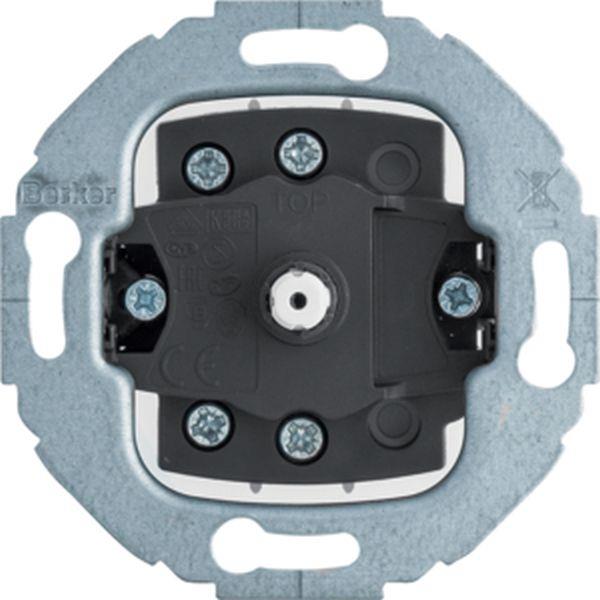 Berker Drehschalter, Aus/Wechsel, Unterputz, Serie 1930 / Glas / R.classic,