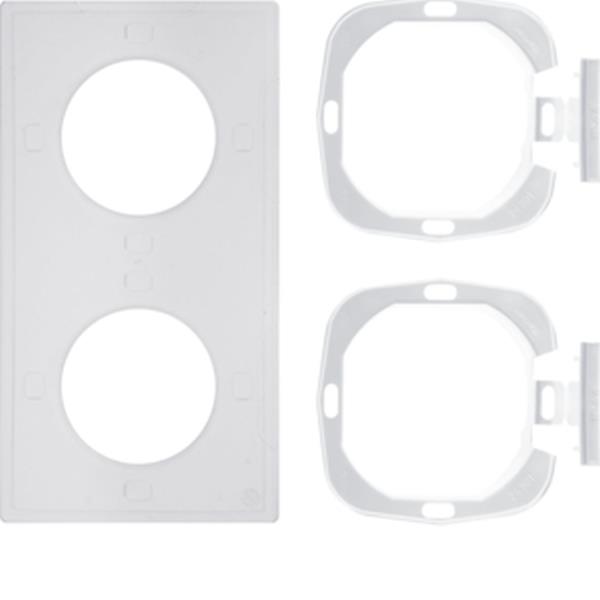 Berker Dichtset. S.1 IP44 mit Flansch 2fach