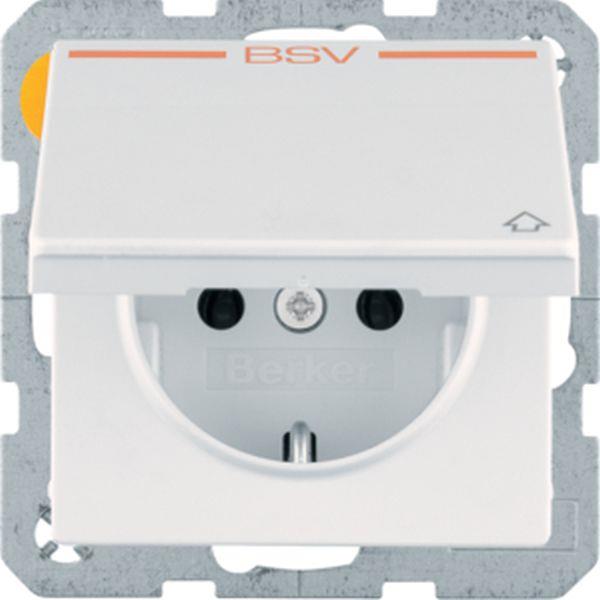 Berker Steckdose SCHUKO BSV KLPD Q.x P-W SAMT
