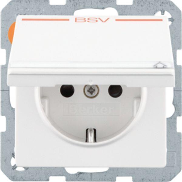 Berker Steckdose SCHUKO BSV KLPD Q.x or samt