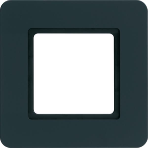 Berker Rahmen 1fach Q.7 f. Bel., anthrazit samt