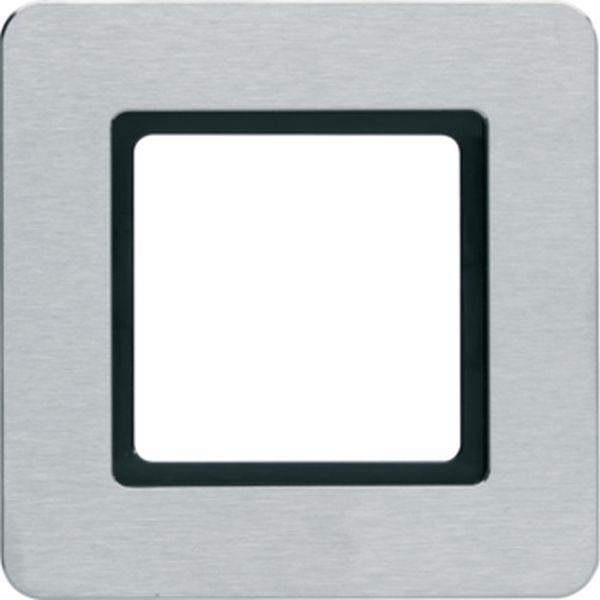 Berker Rahmen 1fach Q.7 f. Bel. Edelstahl geb.