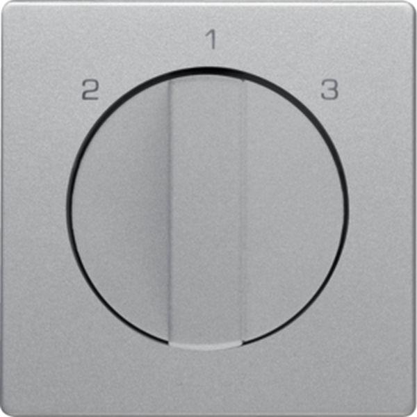 Berker Zentralstück m Drehk für 3S Q.x alu