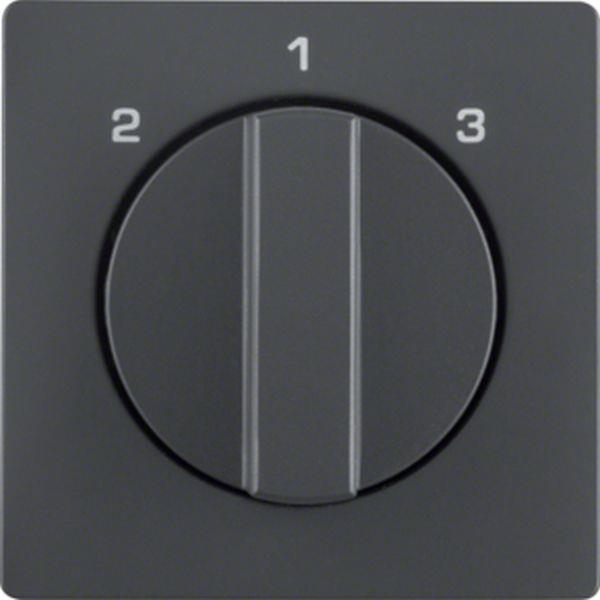 Berker Zentralstück m Drehk für 3S Q.x anth