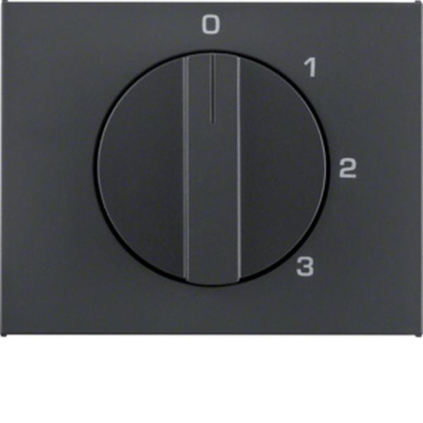 Berker Zentralstück m Drehk für 3S K.1 anthr
